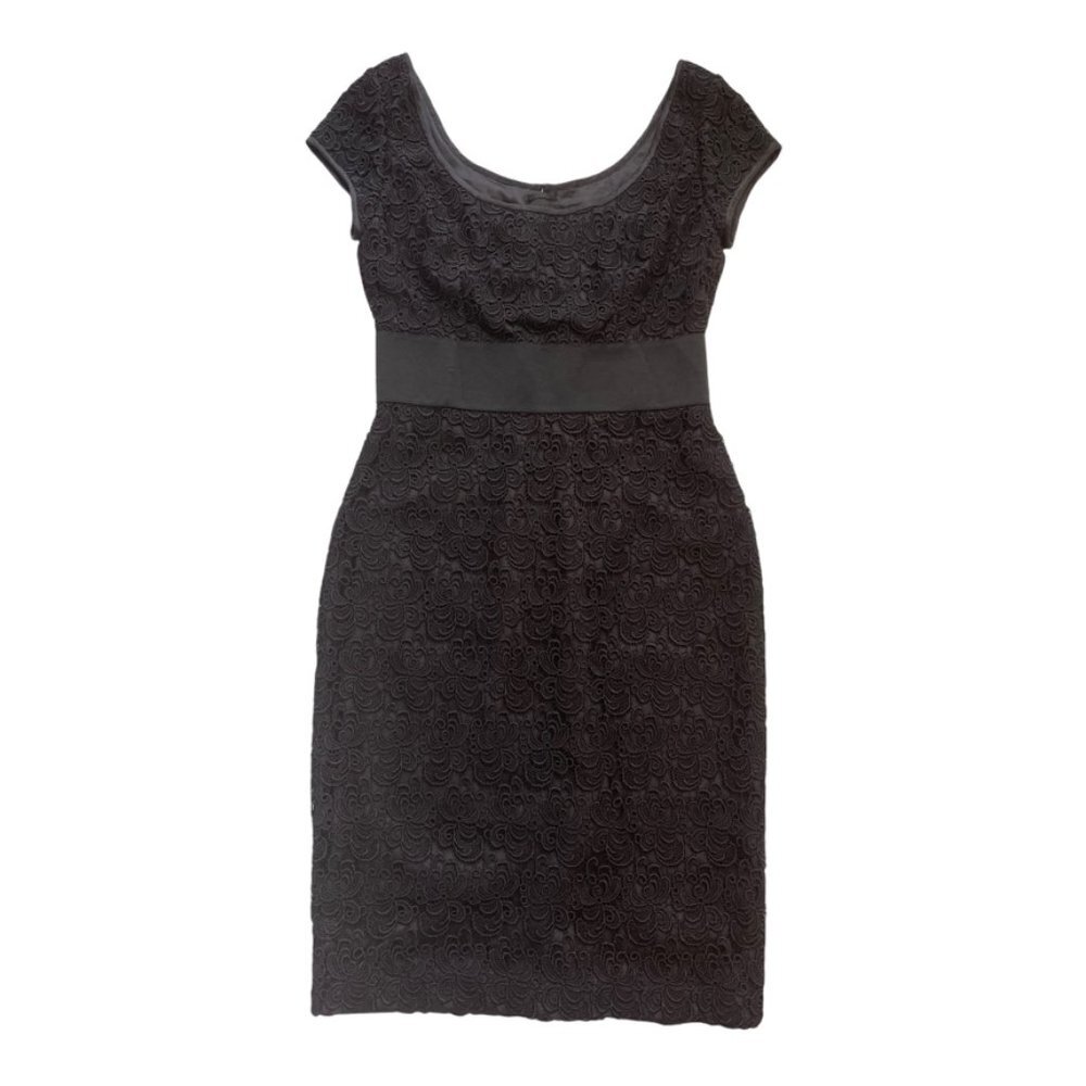 White House Black Market Women Embroidered Dress 4